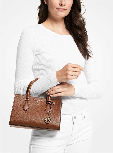 michael kors 30f2g9vs1l luggage valerie small pebbled leather|Valerie Small Pebbled Leather Satchel .